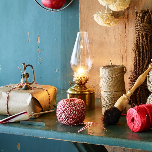 Lampe à pétrole Haga Brass