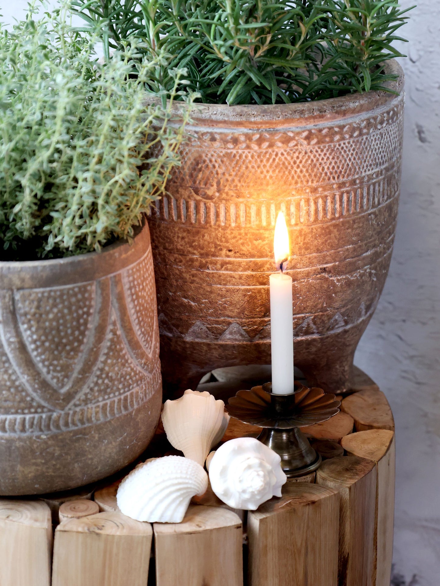 Bougeoir pour bougie fine