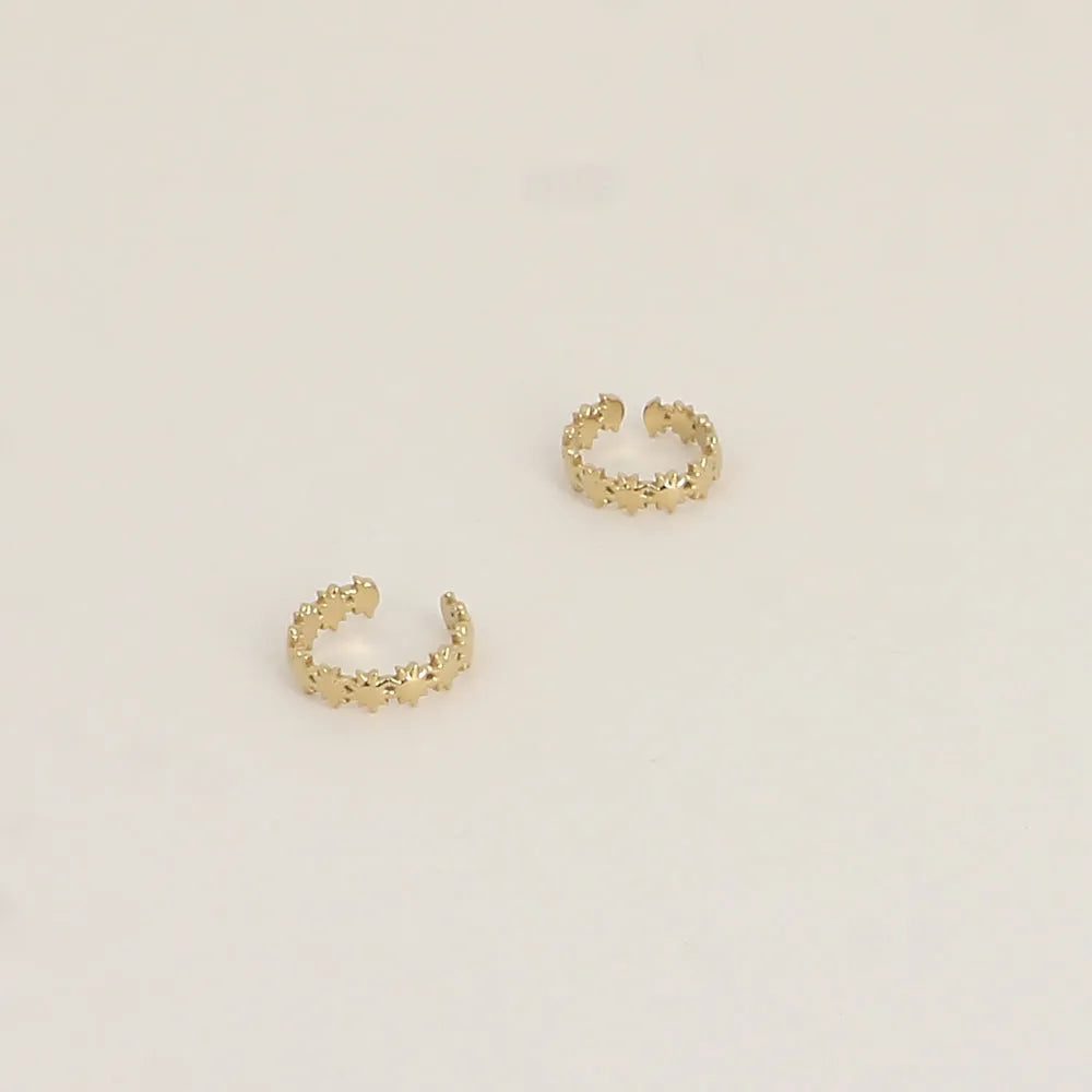 Bijoux d'oreilles - mini soleil
