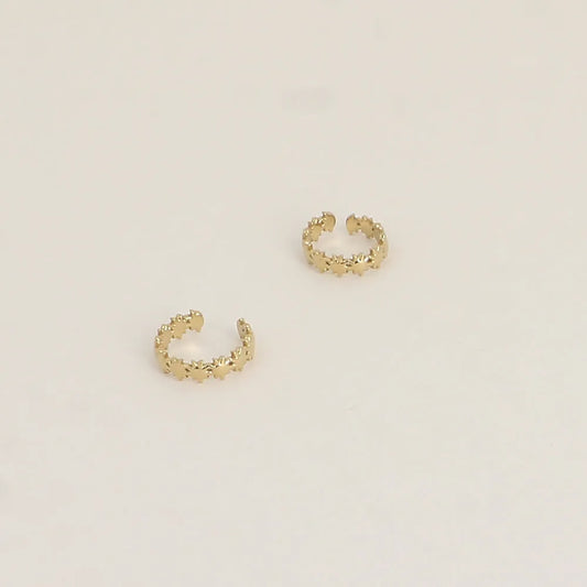 Bijoux d'oreilles - mini soleil
