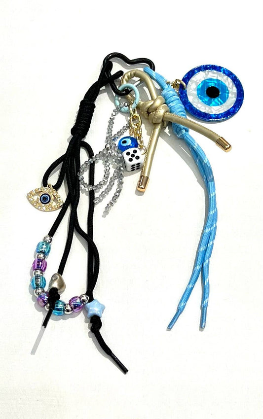 Porte-clés décoratif Oeil bleu