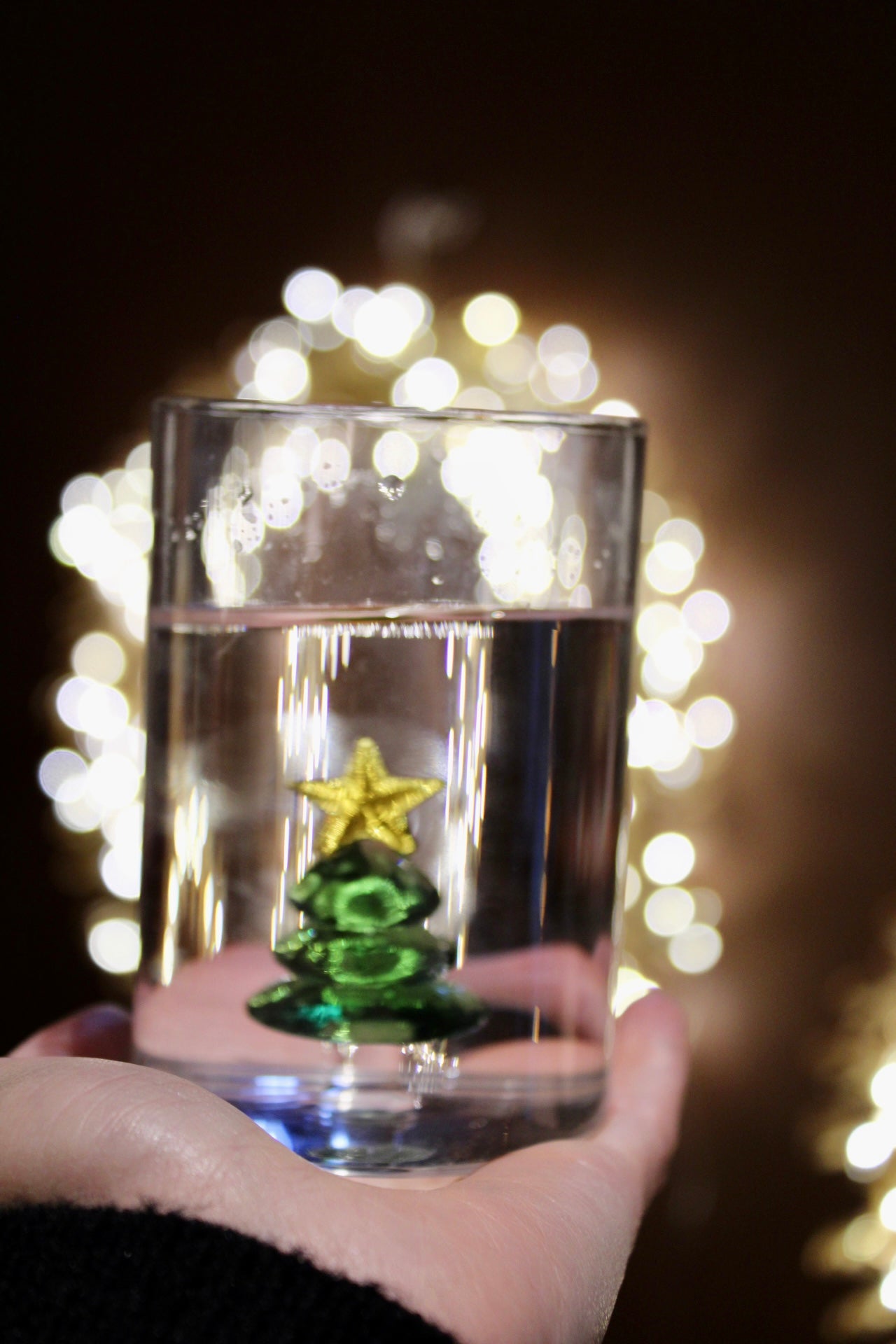 Gobelet verre 3D noël