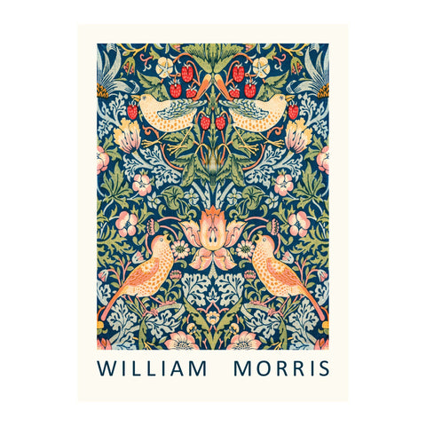 Affiche William Morris Le voleur de fraises