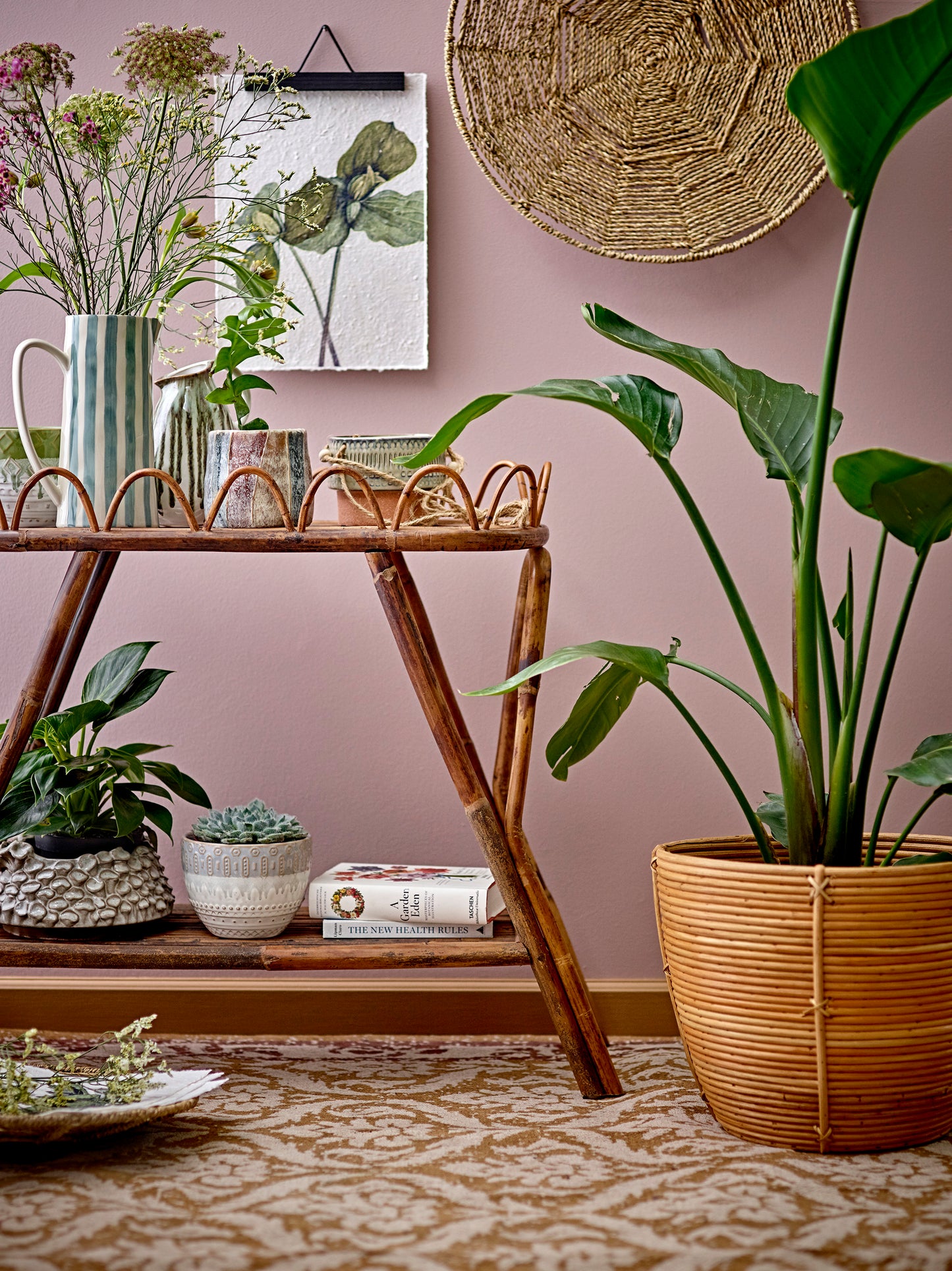 Pichet Begonia gris bleu