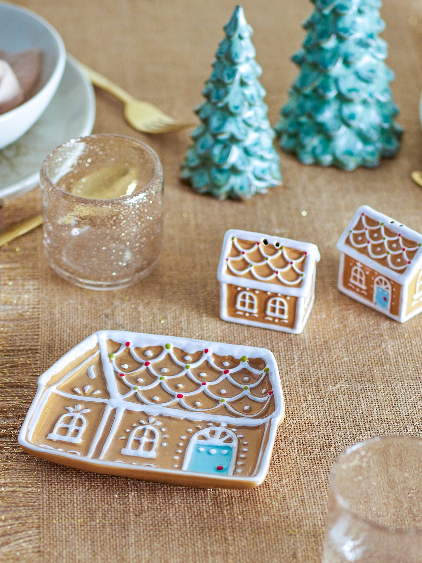 Assiette maison pain d'épices