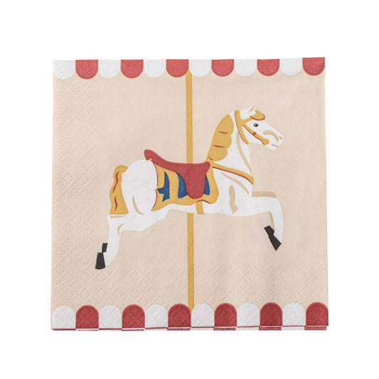 Serviette Merry-go-round