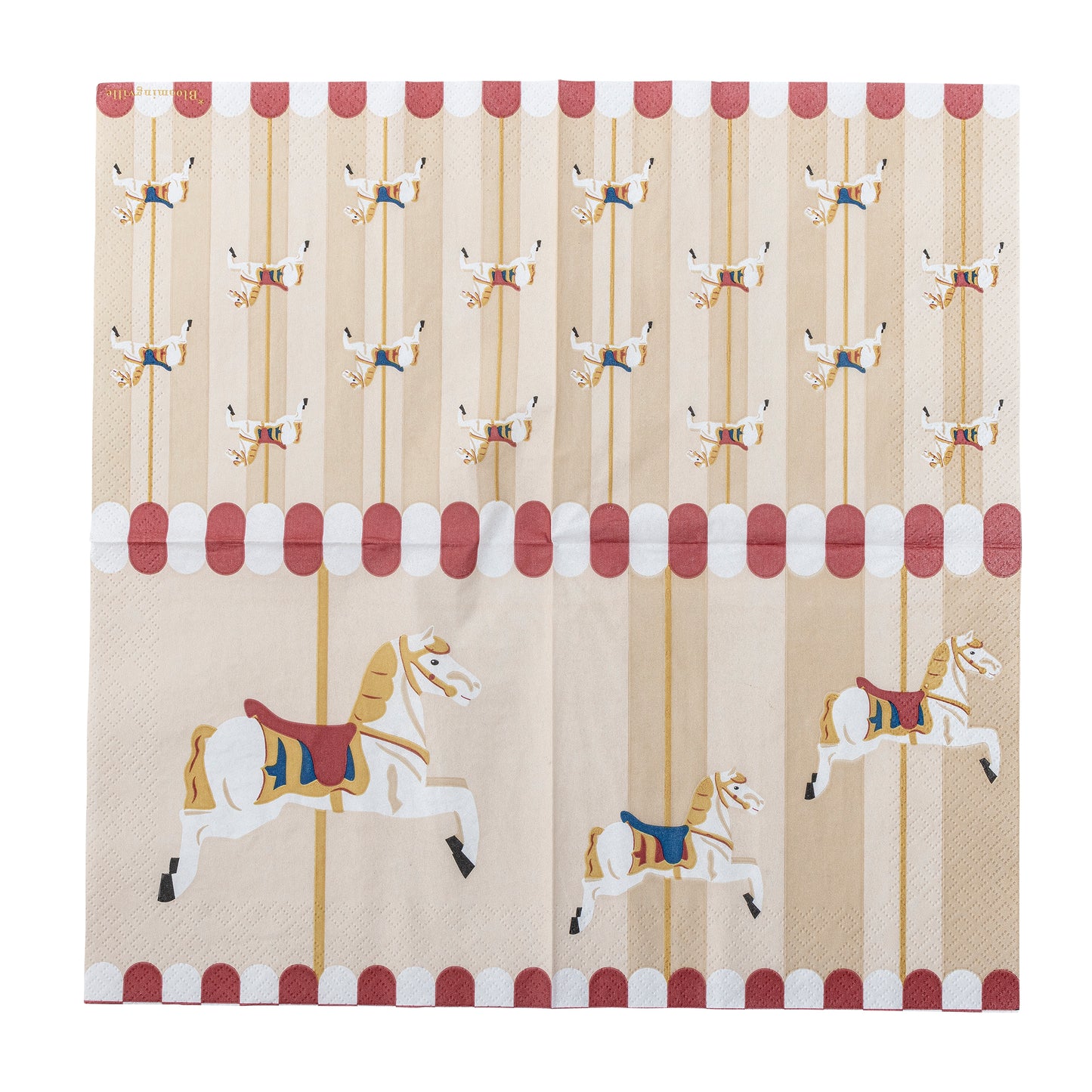 Serviette Merry-go-round