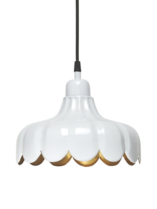 Suspension Wells blanc