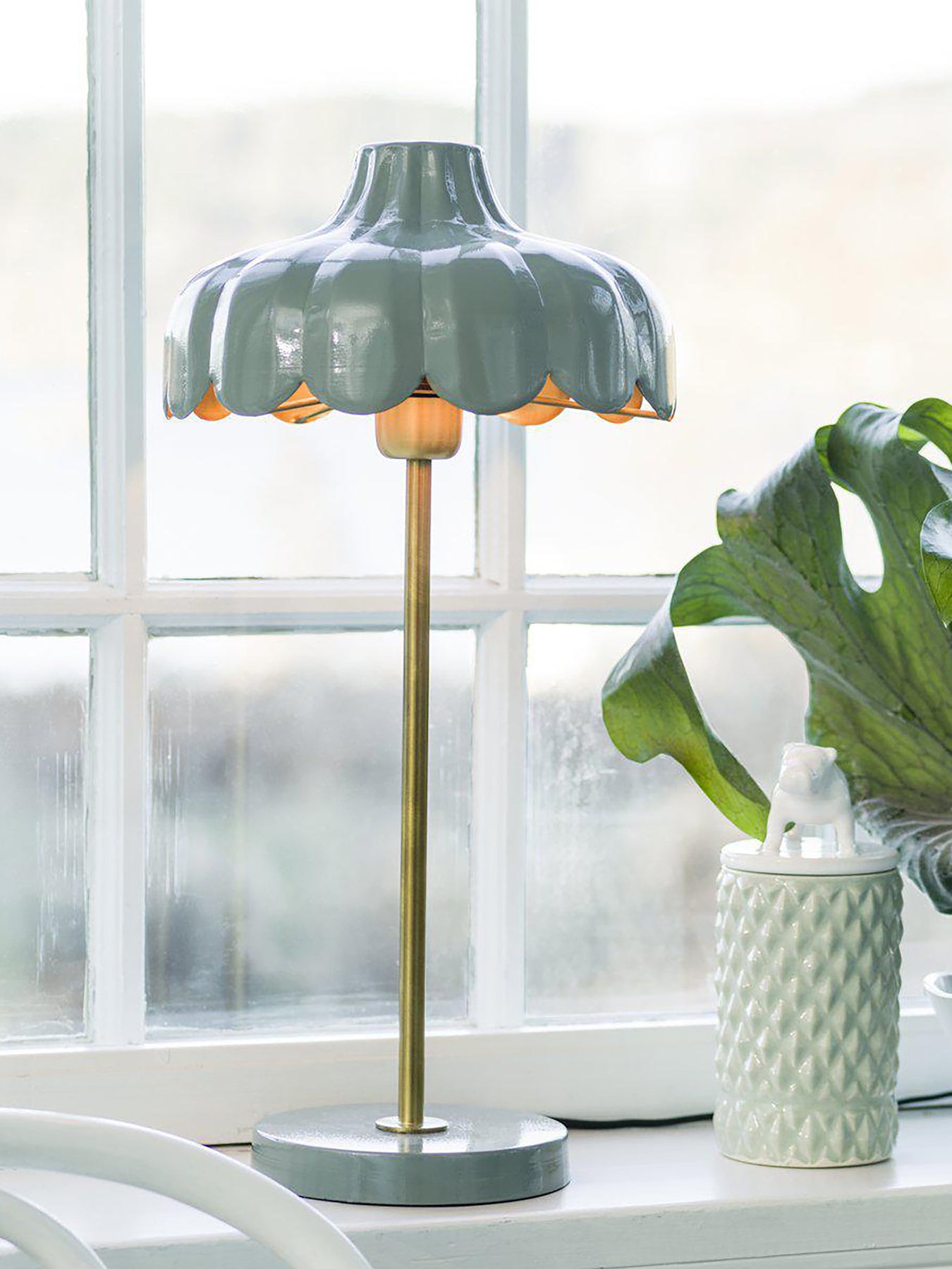 Lampe de table WELLS vert