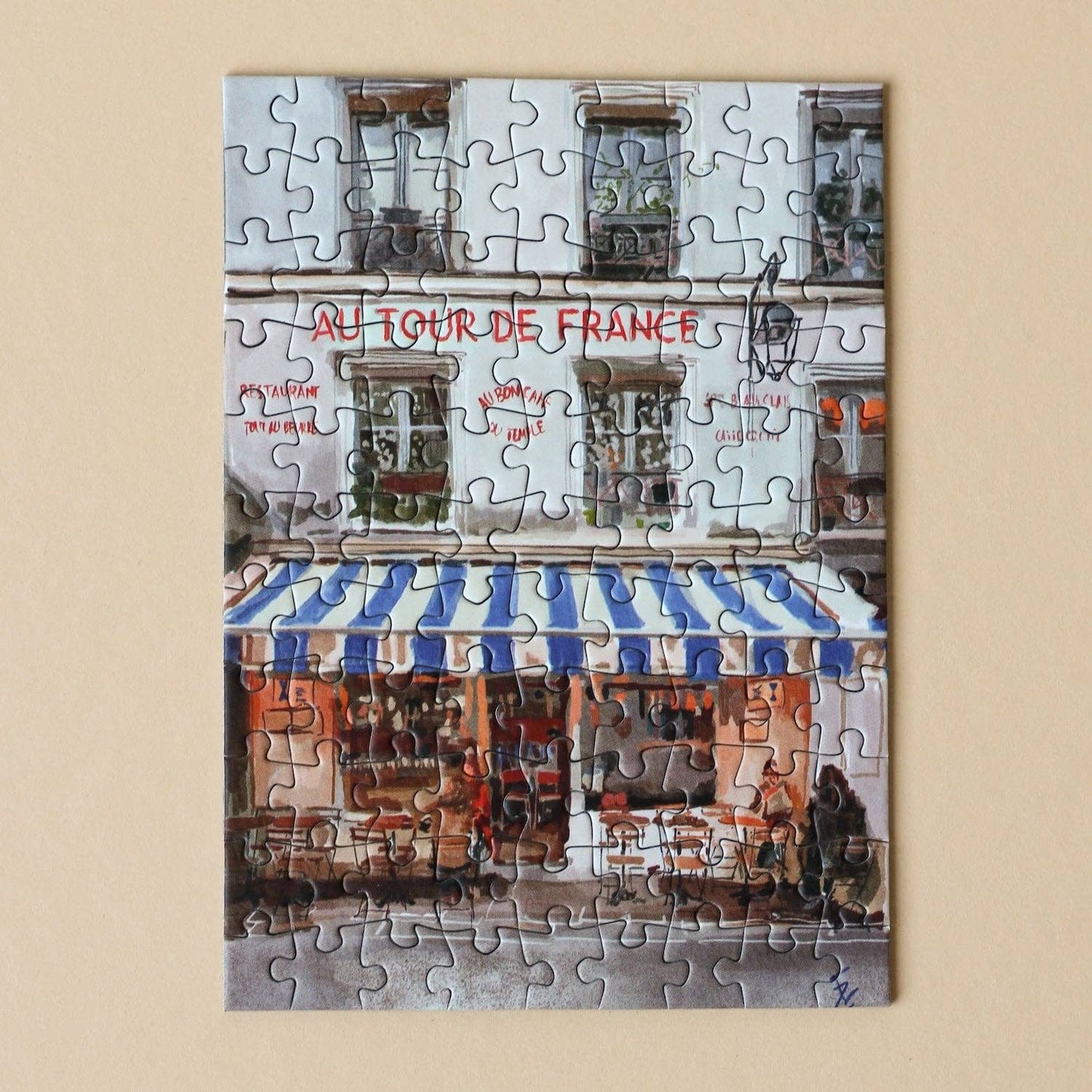 Mini-puzzle French Bistro de 99 pièces