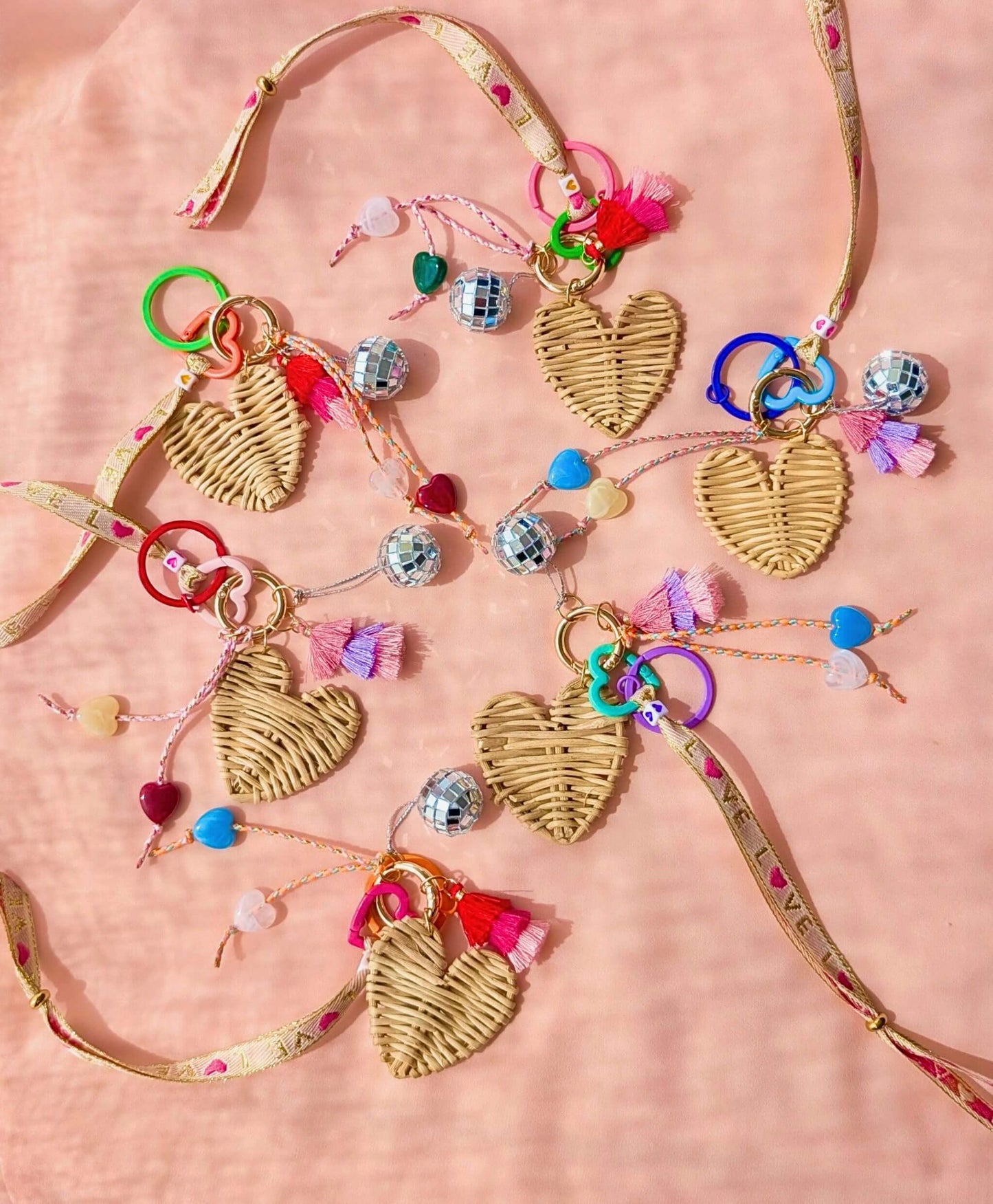Grigri de sac & porte-clés – CŒUR