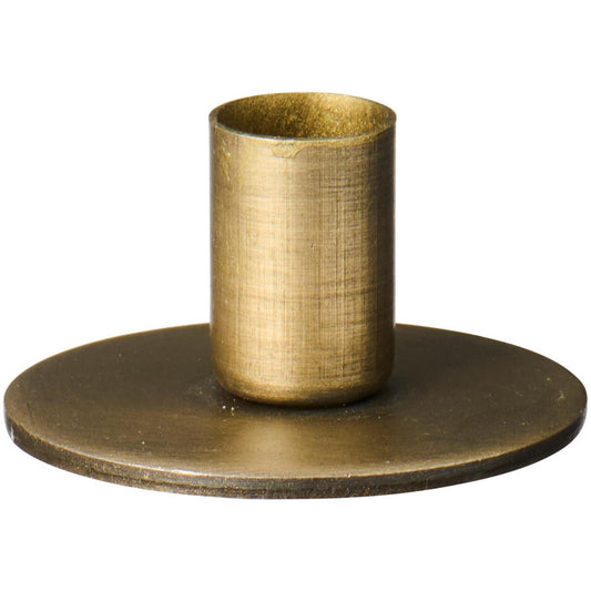 Bougeoir laiton pour bougie fines