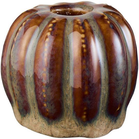 Bougeoir citrouille