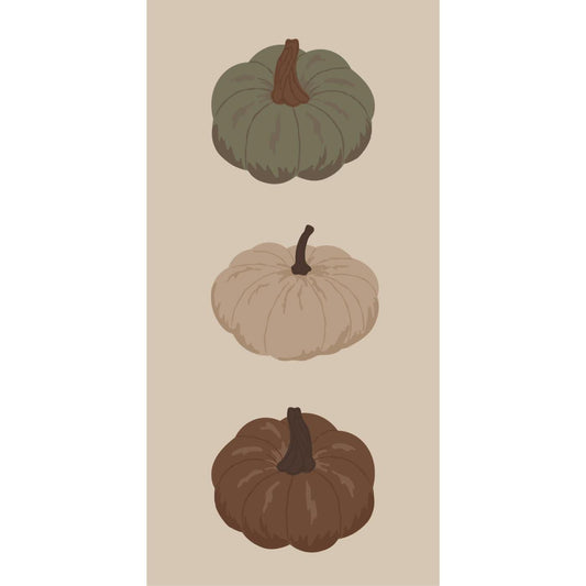 Serviette en papier citrouilles