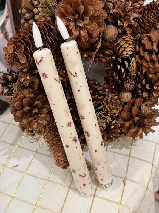 Lot 2 bougies led