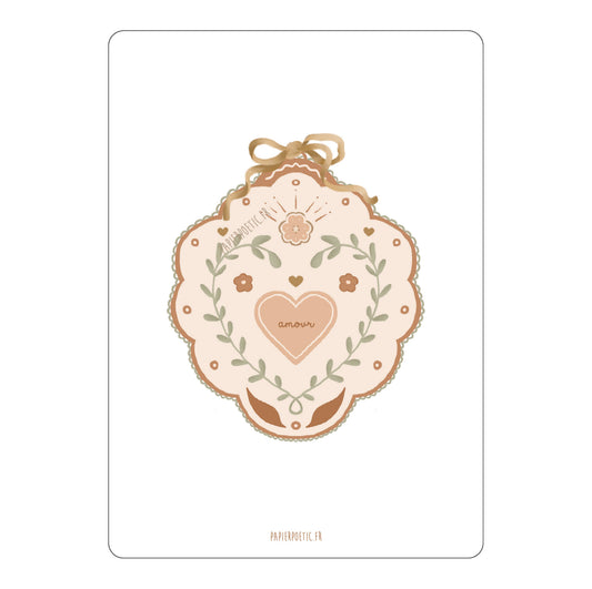 Carte Postale / Card "Amour"