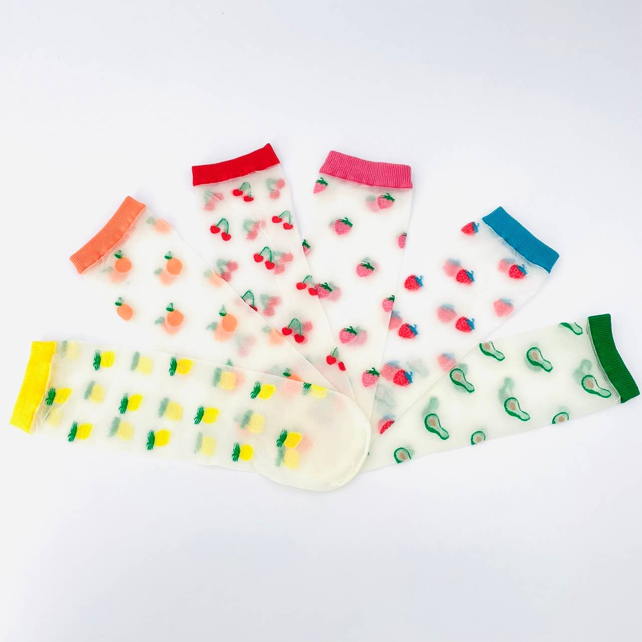 Clémence - Chaussettes fantaisie femme rose FRAMBOISES