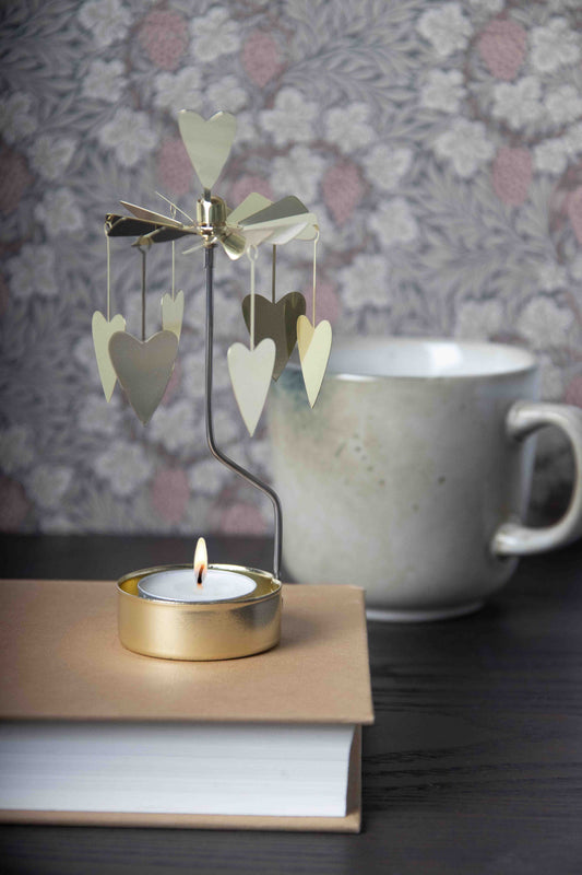 Manège à bougie Coeurs