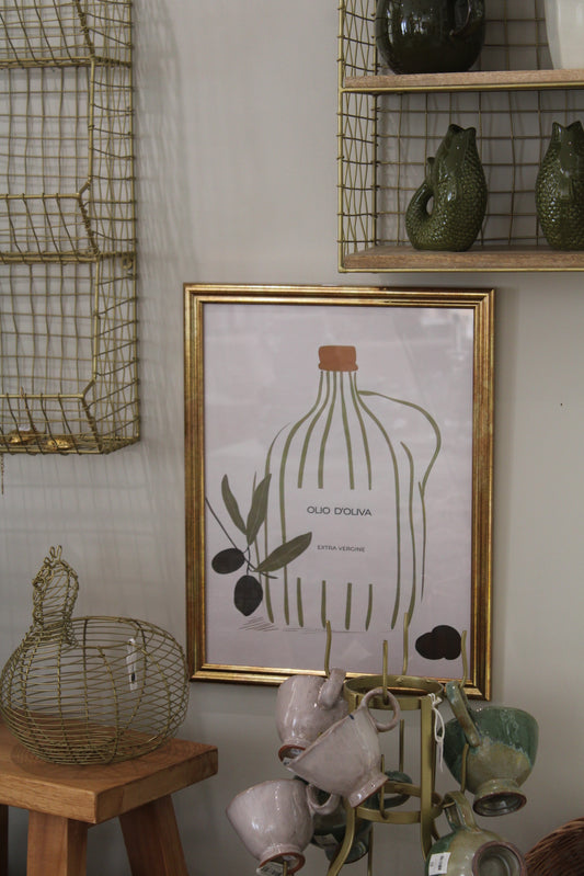 Cadre huile d’olive