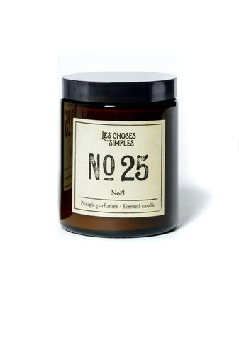 Bougie No 25 "Noël"