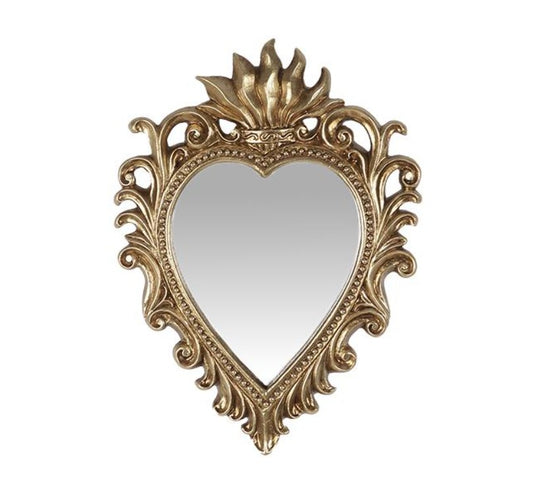 Miroir ex voto en résine