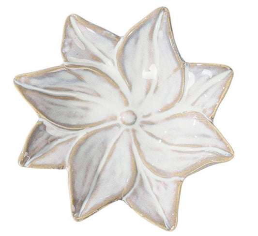 Coupelle fleur céramique