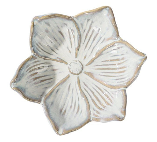 Coupelle fleur céramique