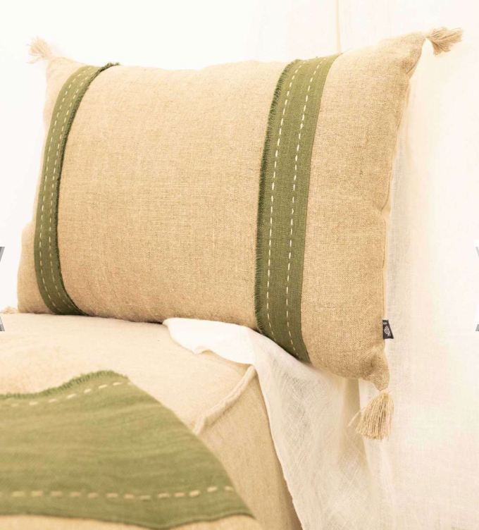 Coussin AMBIANCE bronze 40x60cm