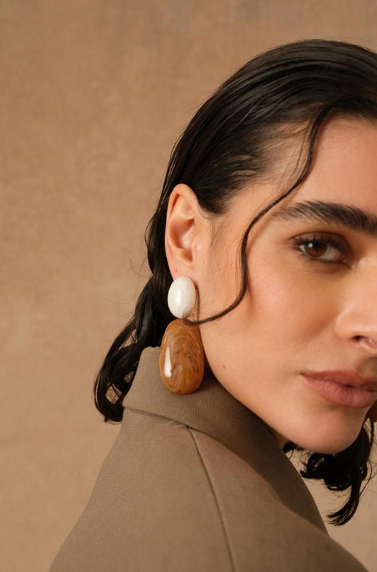 Boucles Soléandre camel
