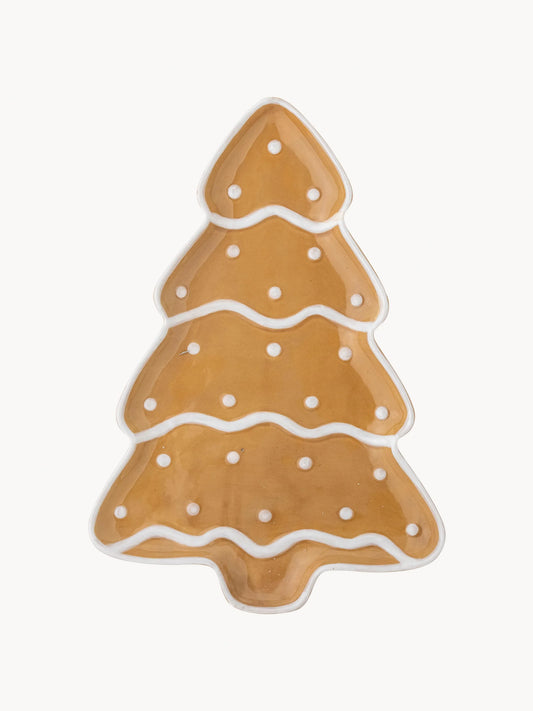 Plat de service sapin peint à la main Ginnie