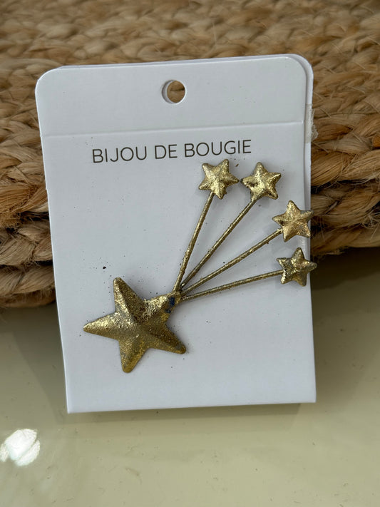 Bijou de bougie Etoile
