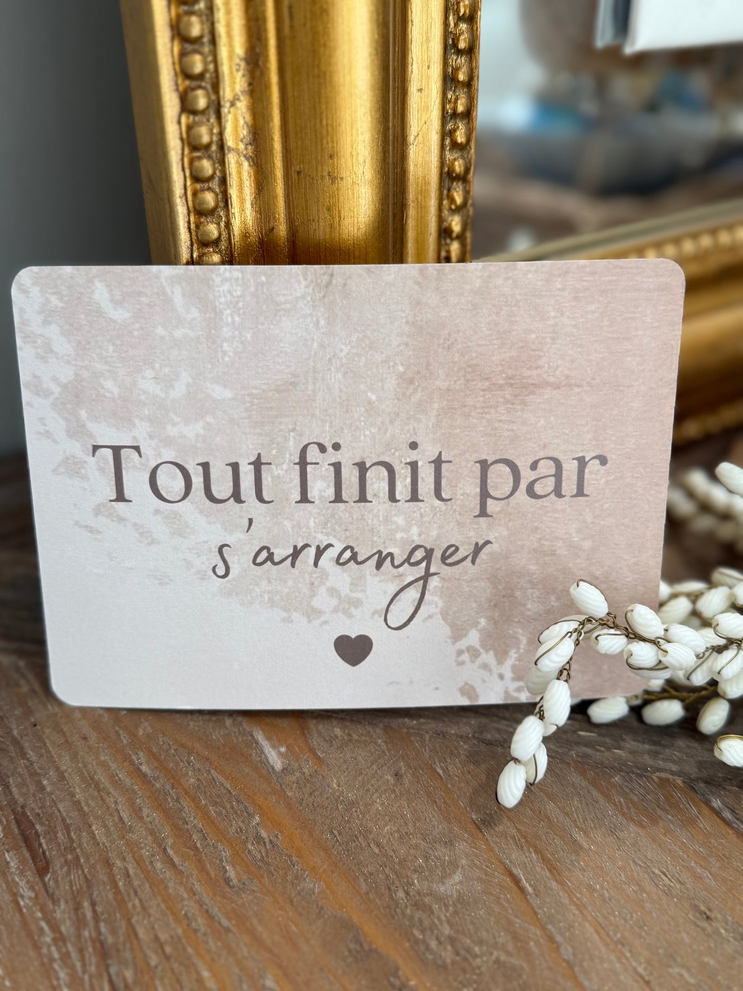 Carte tout finit par s’arranger