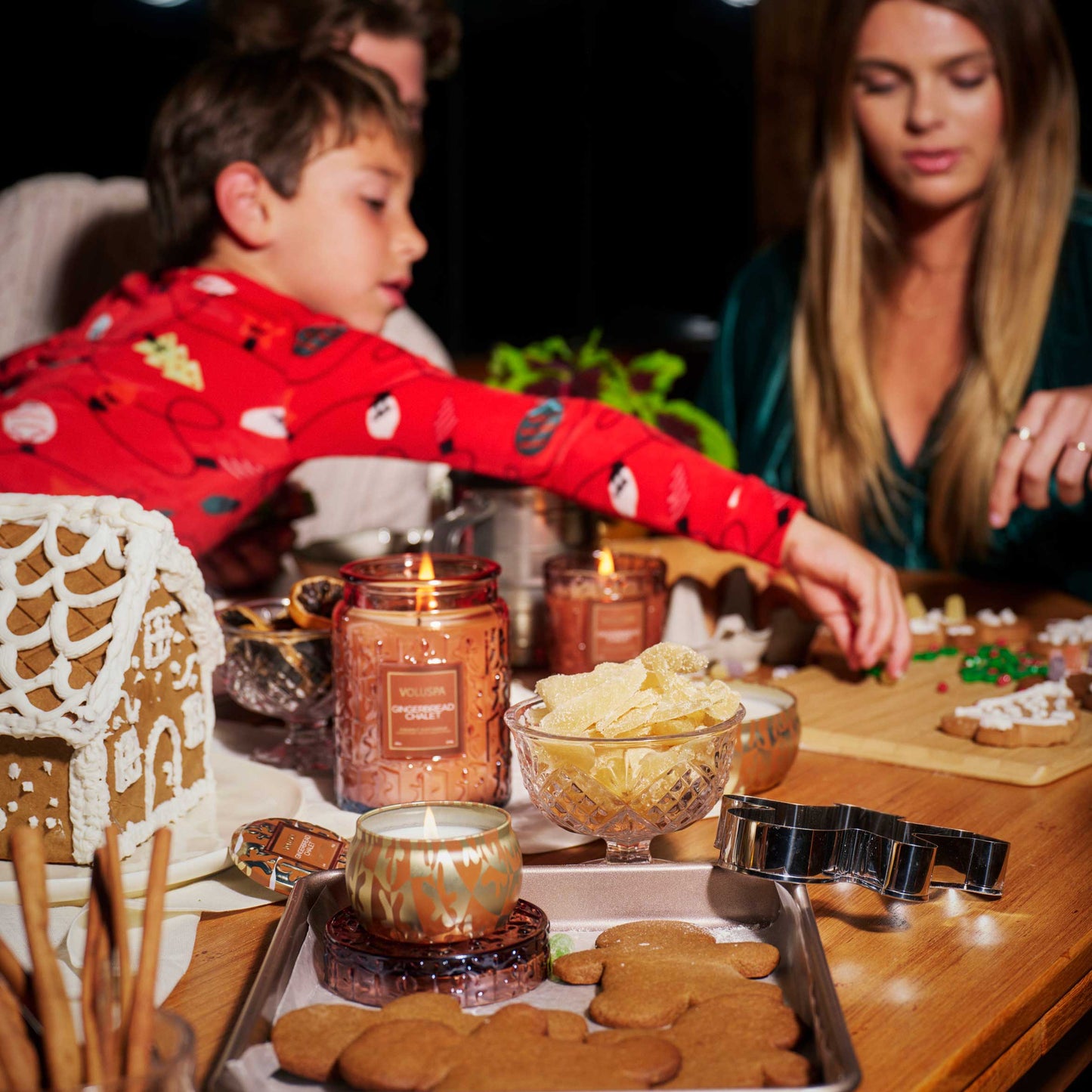mini jarre GINGERBREAD CHALET