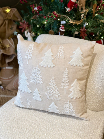 Coussin sapin écru