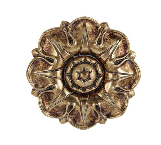 Deco murale fleur doré