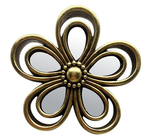 Déco murale fleur miroir