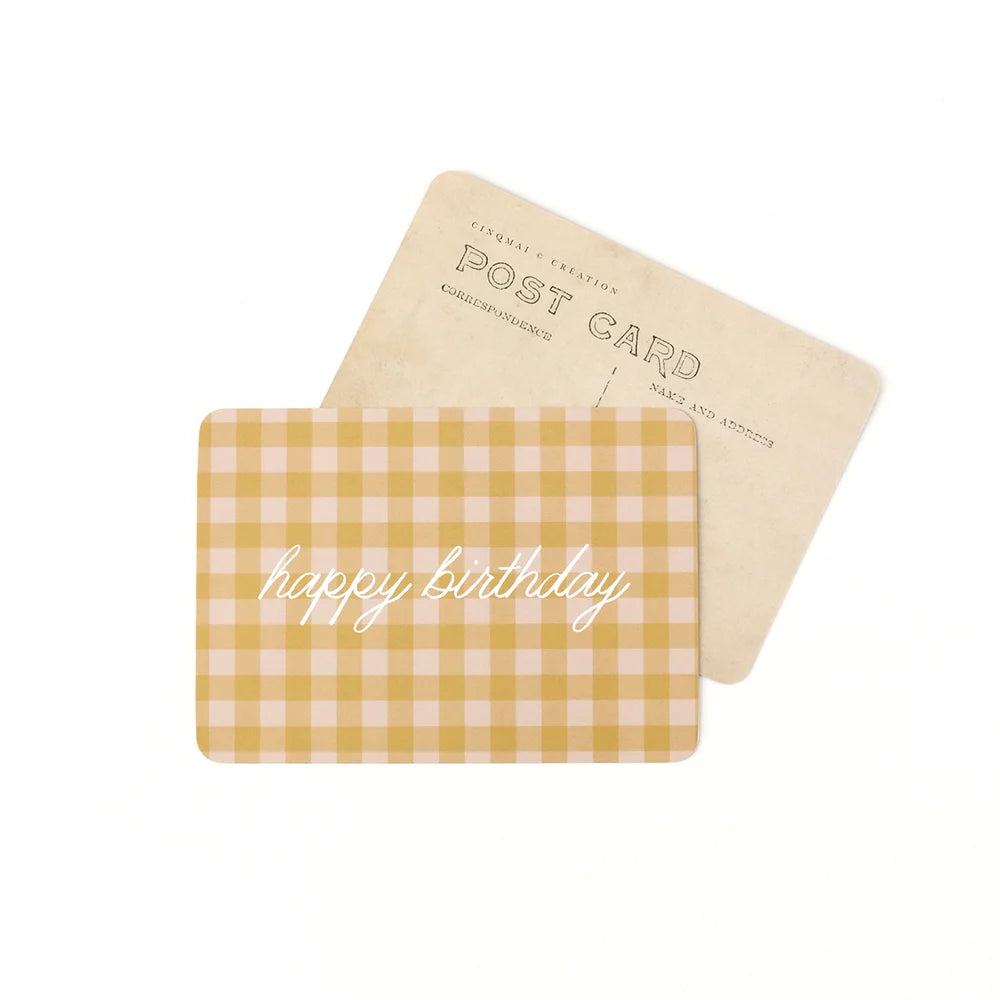 Carte Postale HAPPY BIRTHDAY