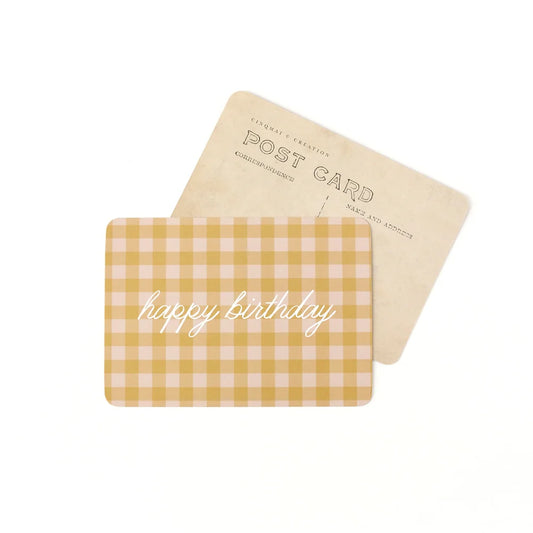 Carte Postale HAPPY BIRTHDAY