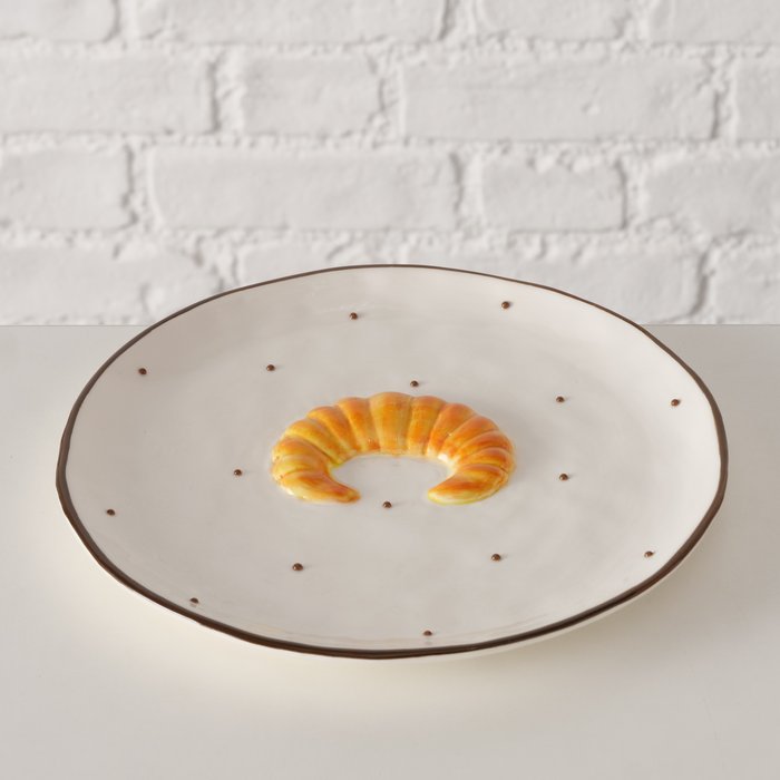 Assiette Croissant