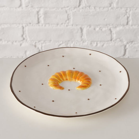 Assiette Croissant