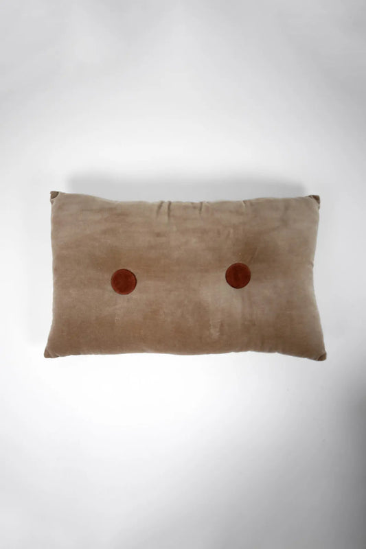 Coussin Elora beige