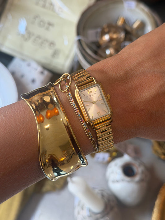 Bracelet manchette vague