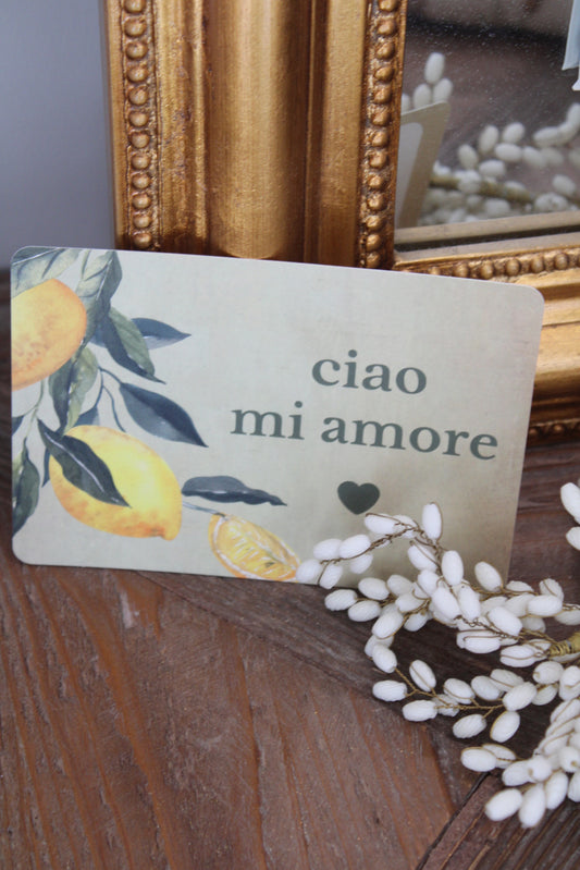 Carte ciao mi amore