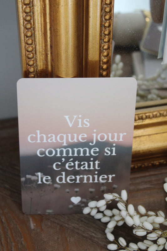 Carte Vis chaque jour
