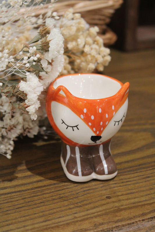 Coquetier renard camel