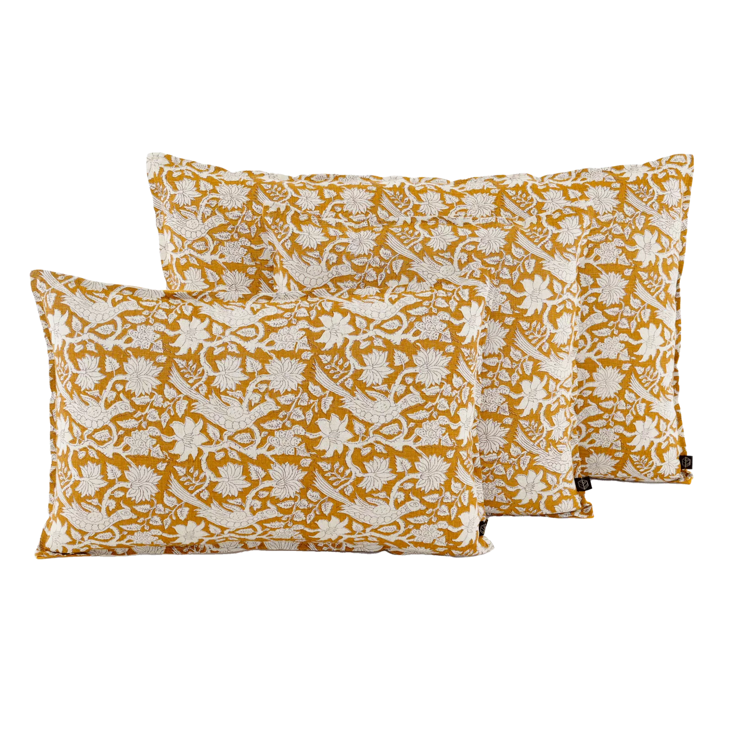 Coussin JAIPUR 40x60cm moutarde