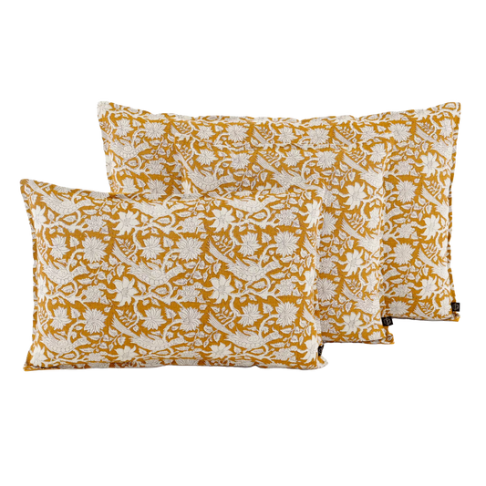 Coussin JAIPUR 40x60cm moutarde