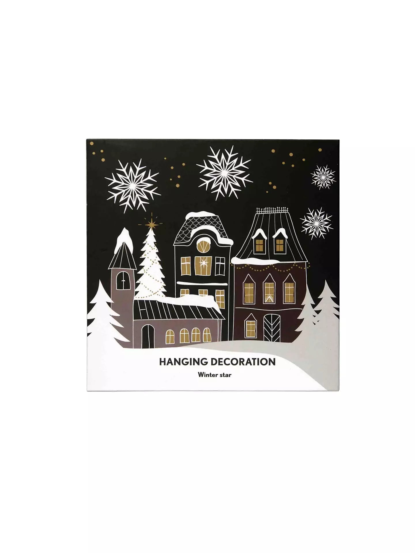 ÉTOILE DE DÉCORATION SUSPENDUE
