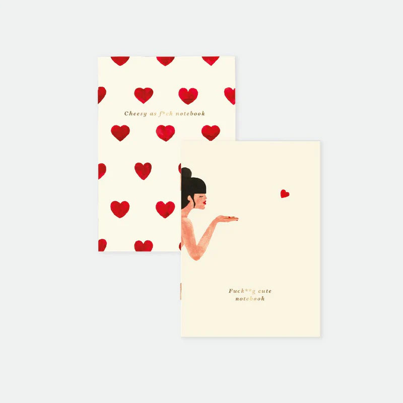Bisou - Duo de carnets de Poche A6