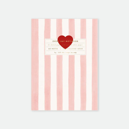 Pink stripes - Carnet A5